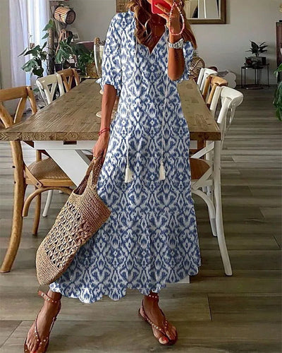 Dianna™ - Boho Kleid mit Bauchbedeckung