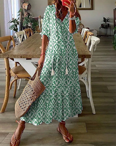 Dianna™ - Boho Kleid mit Bauchbedeckung