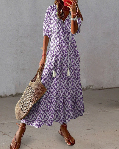 Dianna™ - Boho Kleid mit Bauchbedeckung