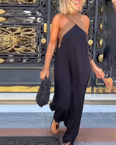 Anne | Elegantes Kleid mit überkreuztem Ausschnitt