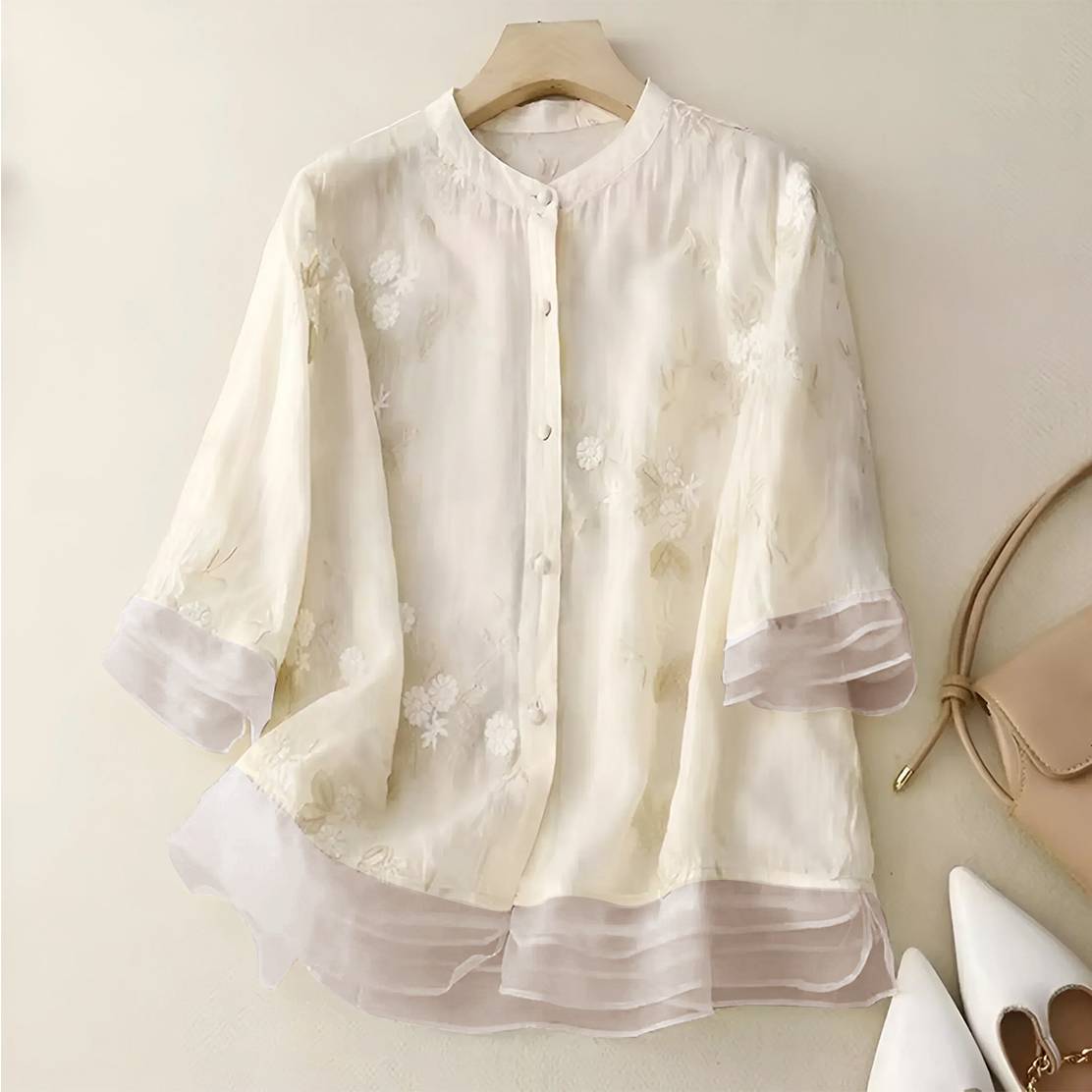 Mariella - Bluse Mit Stickerei