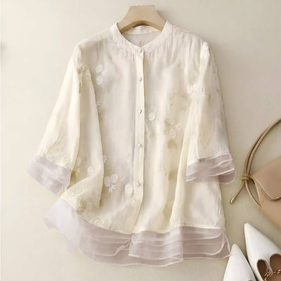 Mariella - Bluse Mit Stickerei