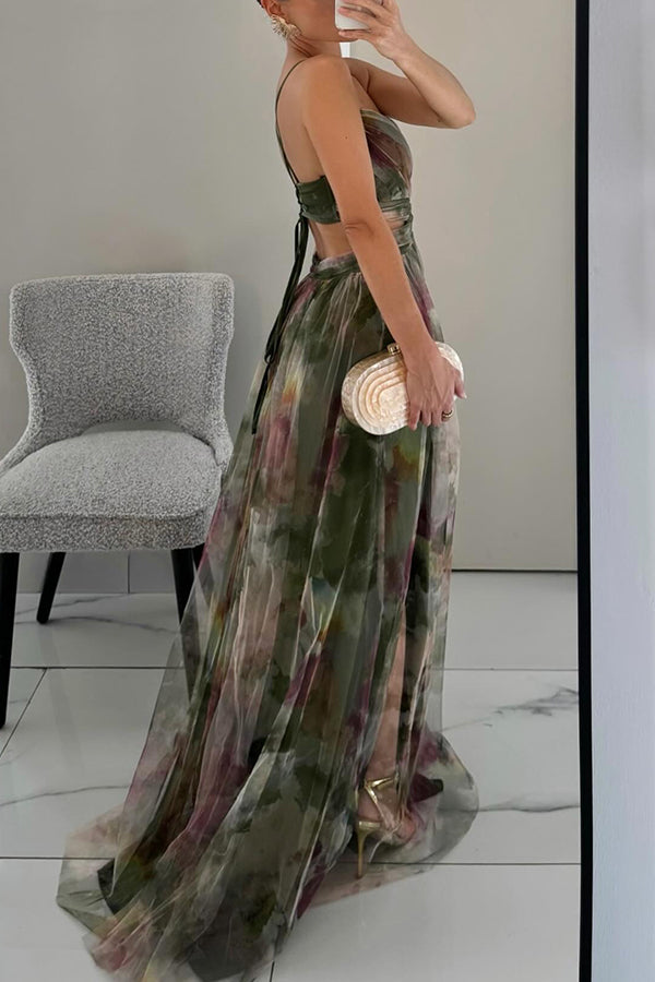 Vaëlia – Maxikleid mit Blumenmuster