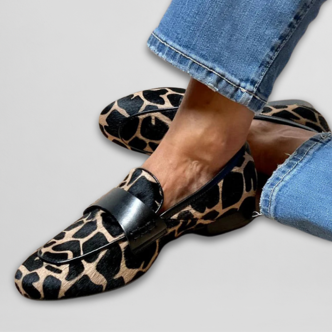 Priszilla | Tiermuster Loafer