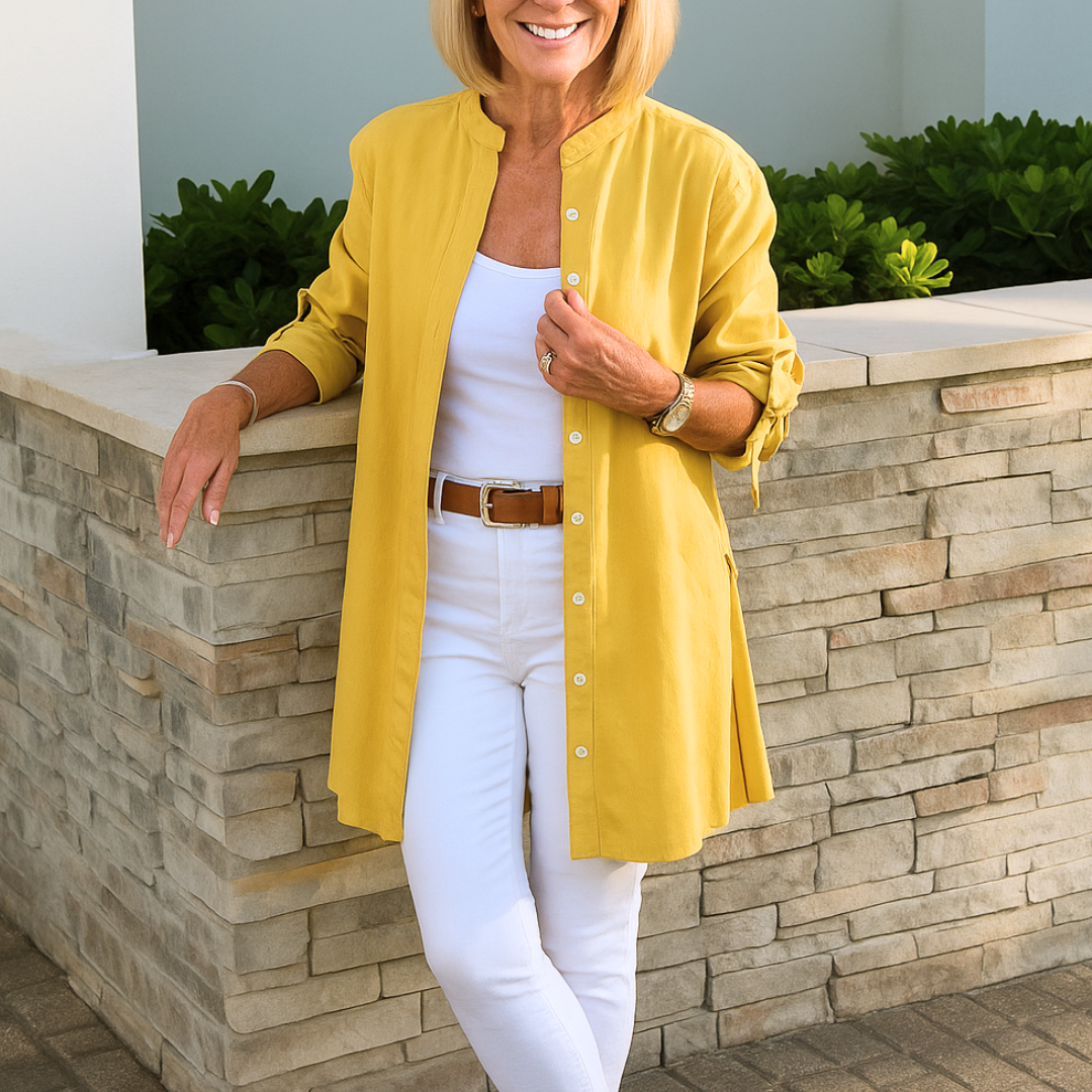 Louise™ | Elegante Bluse mit Schleifenärmeln