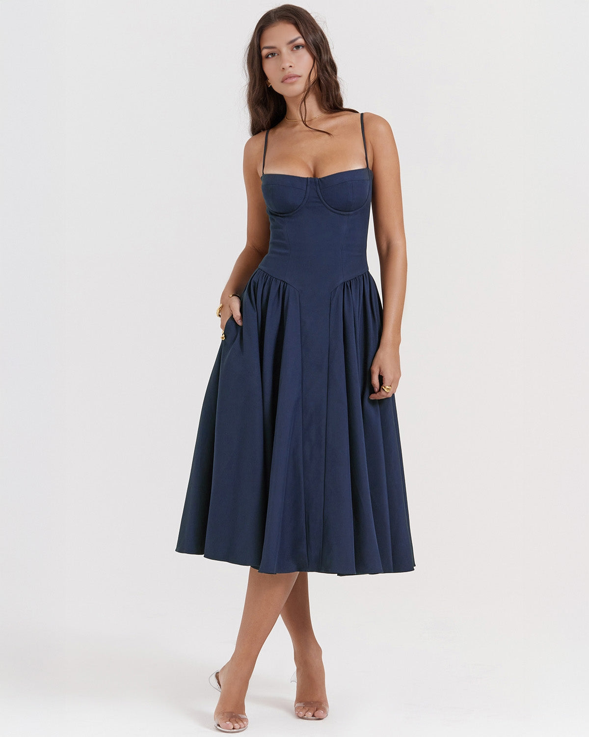 Francesca Midi Kleid