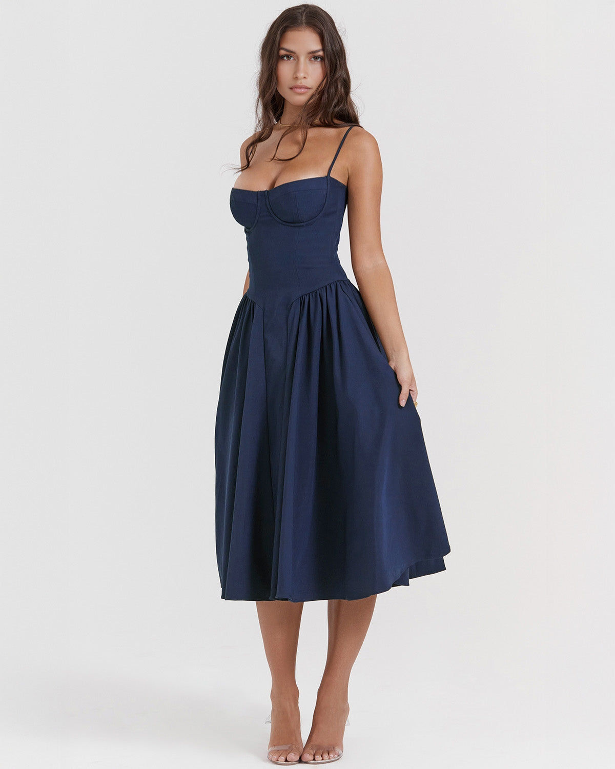 Francesca Midi Kleid