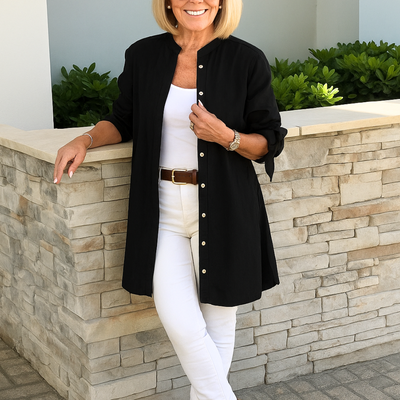 Louise™ | Elegante Bluse mit Schleifenärmeln