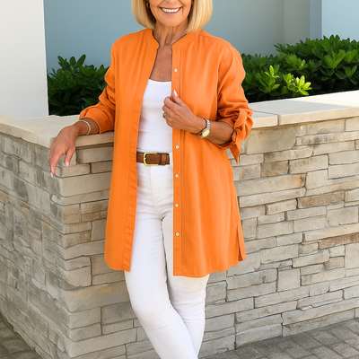 Louise™ | Elegante Bluse mit Schleifenärmeln