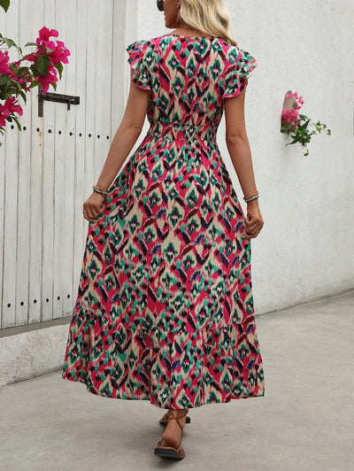 Clara | Vintage-Print Kleid für einen lässigen Sommerlook