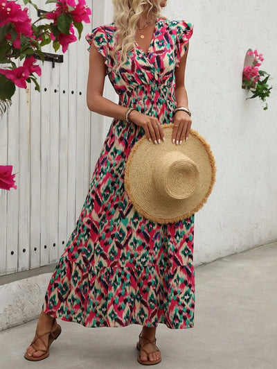 Clara | Vintage-Print Kleid für einen lässigen Sommerlook
