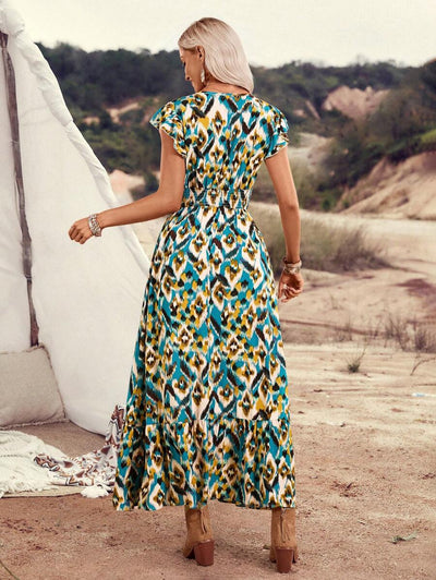 Clara | Vintage-Print Kleid für einen lässigen Sommerlook
