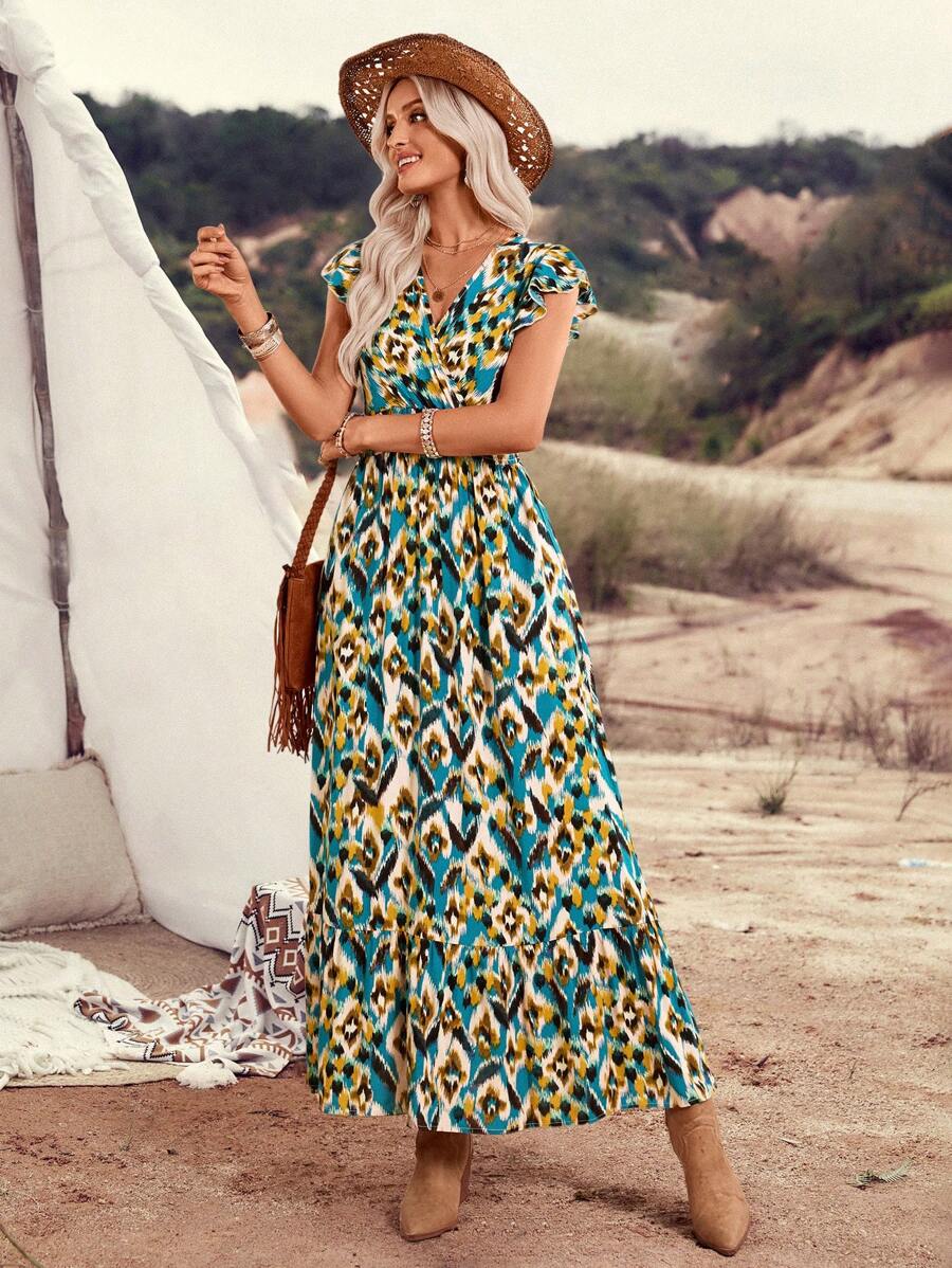 Clara | Vintage-Print Kleid für einen lässigen Sommerlook