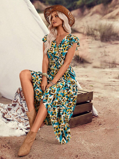 Clara | Vintage-Print Kleid für einen lässigen Sommerlook