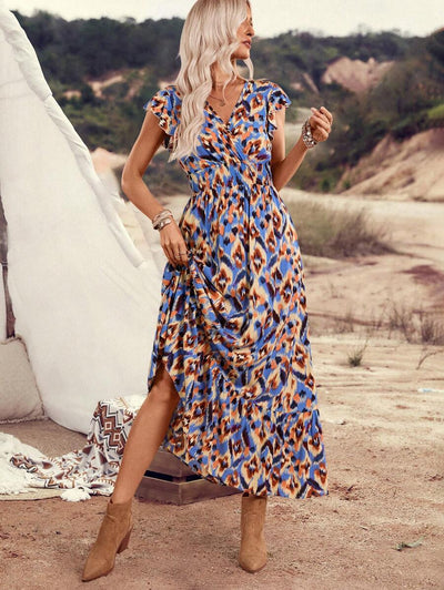Clara | Vintage-Print Kleid für einen lässigen Sommerlook
