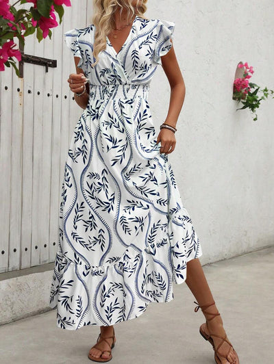 Clara | Vintage-Print Kleid für einen lässigen Sommerlook