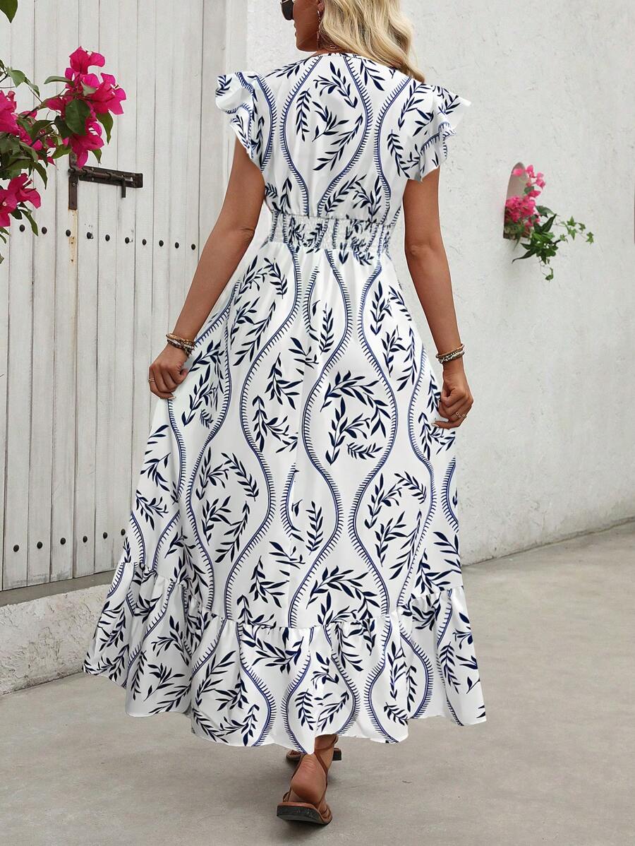 Clara | Vintage-Print Kleid für einen lässigen Sommerlook