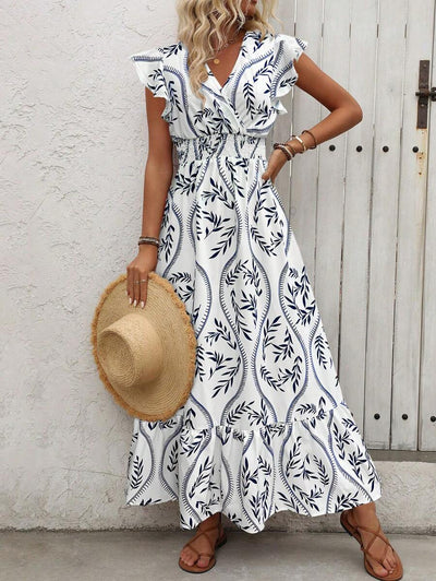 Clara | Vintage-Print Kleid für einen lässigen Sommerlook