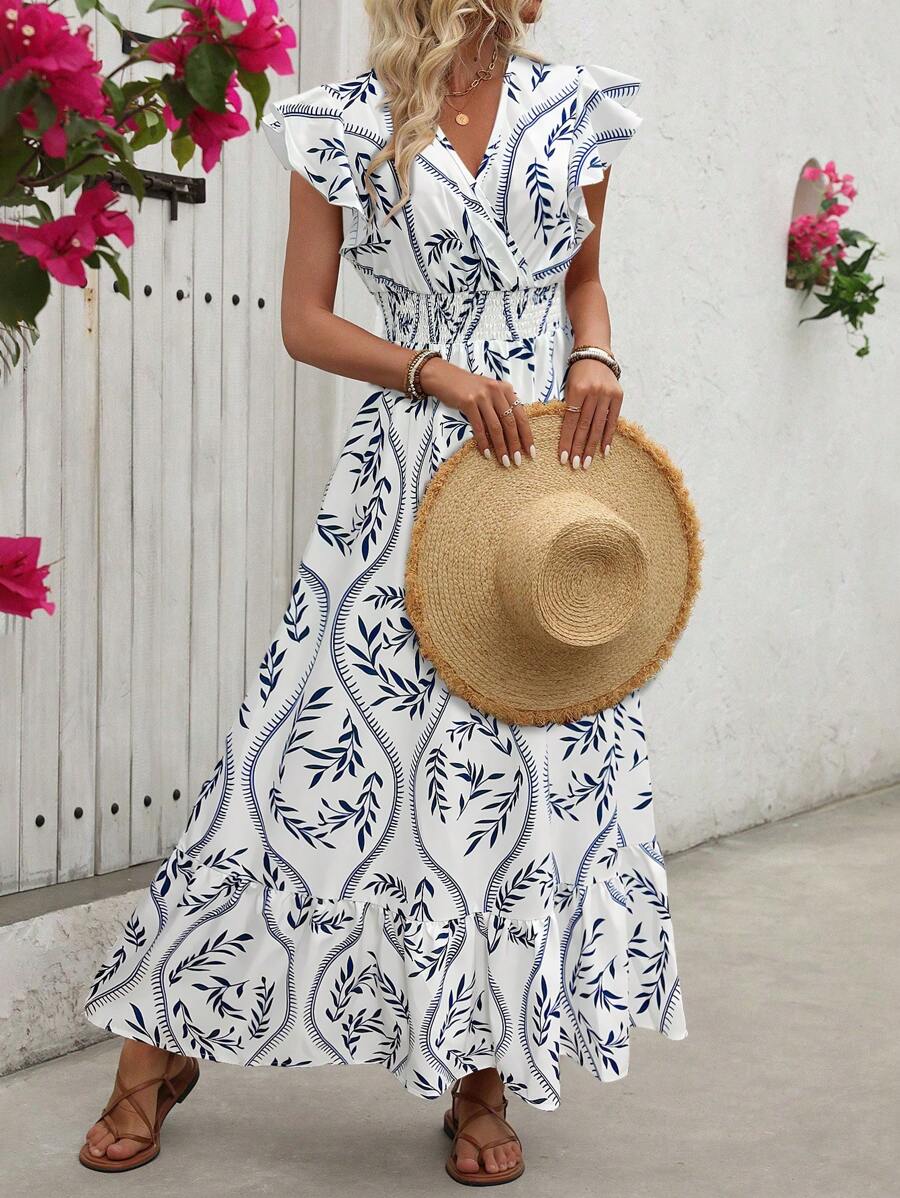 Clara | Vintage-Print Kleid für einen lässigen Sommerlook