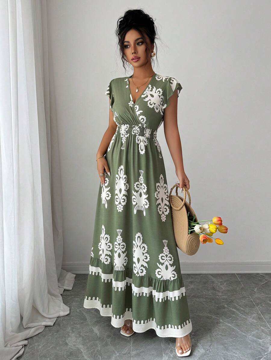 Clara | Vintage-Print Kleid für einen lässigen Sommerlook