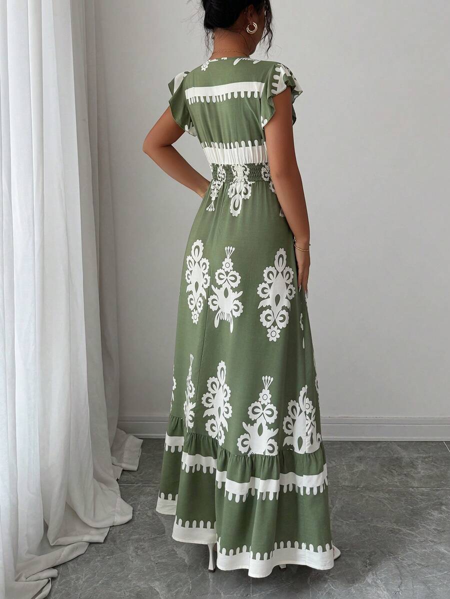 Clara | Vintage-Print Kleid für einen lässigen Sommerlook