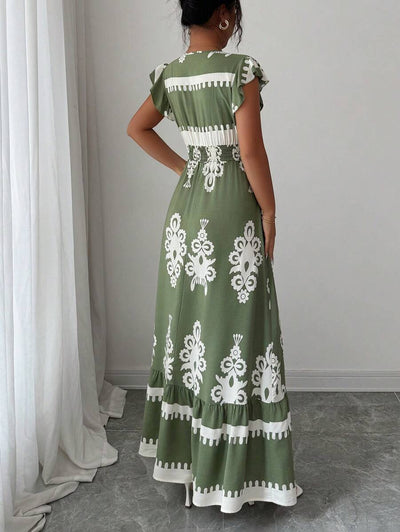 Clara | Vintage-Print Kleid für einen lässigen Sommerlook