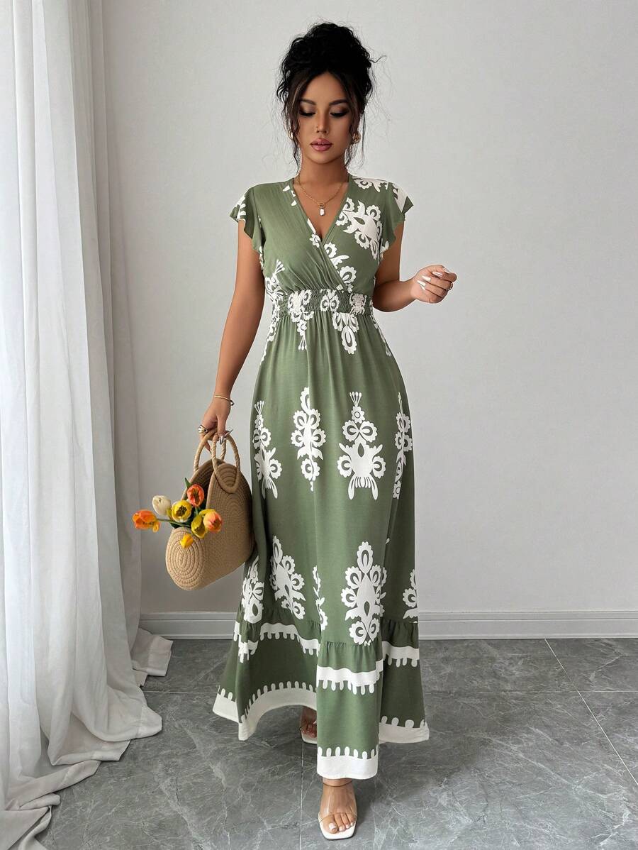 Clara | Vintage-Print Kleid für einen lässigen Sommerlook