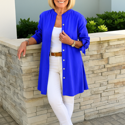 Louise™ | Elegante Bluse mit Schleifenärmeln