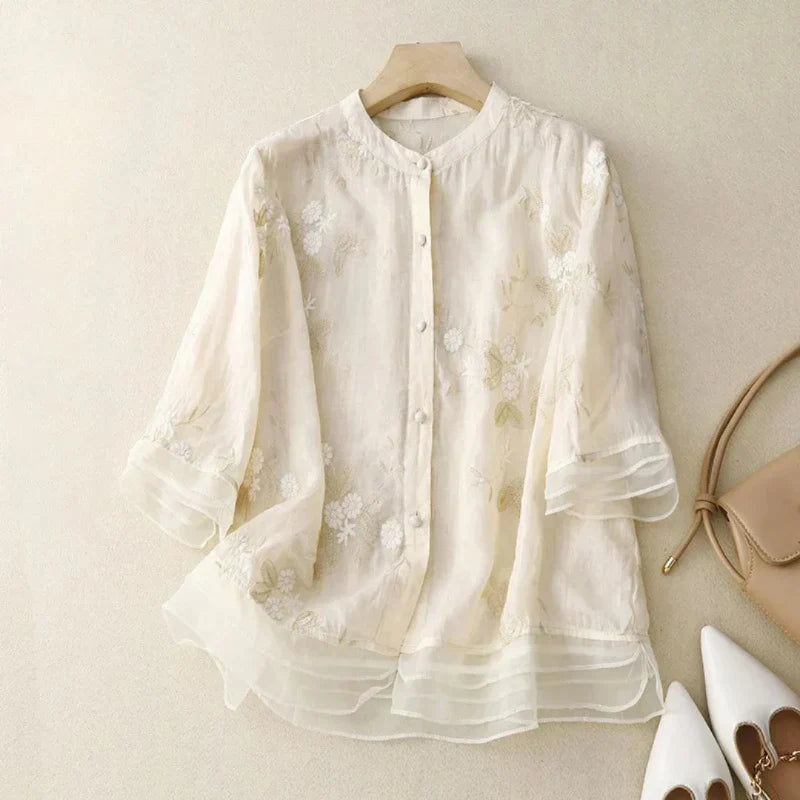 Mariella - Bluse Mit Stickerei