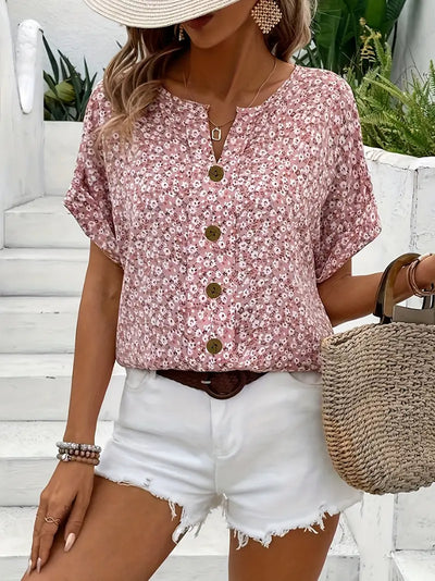 Verna™ - Schicke Bluse mit floralem Druck