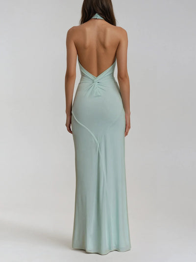 Elyna | Halter Maxi Kleid