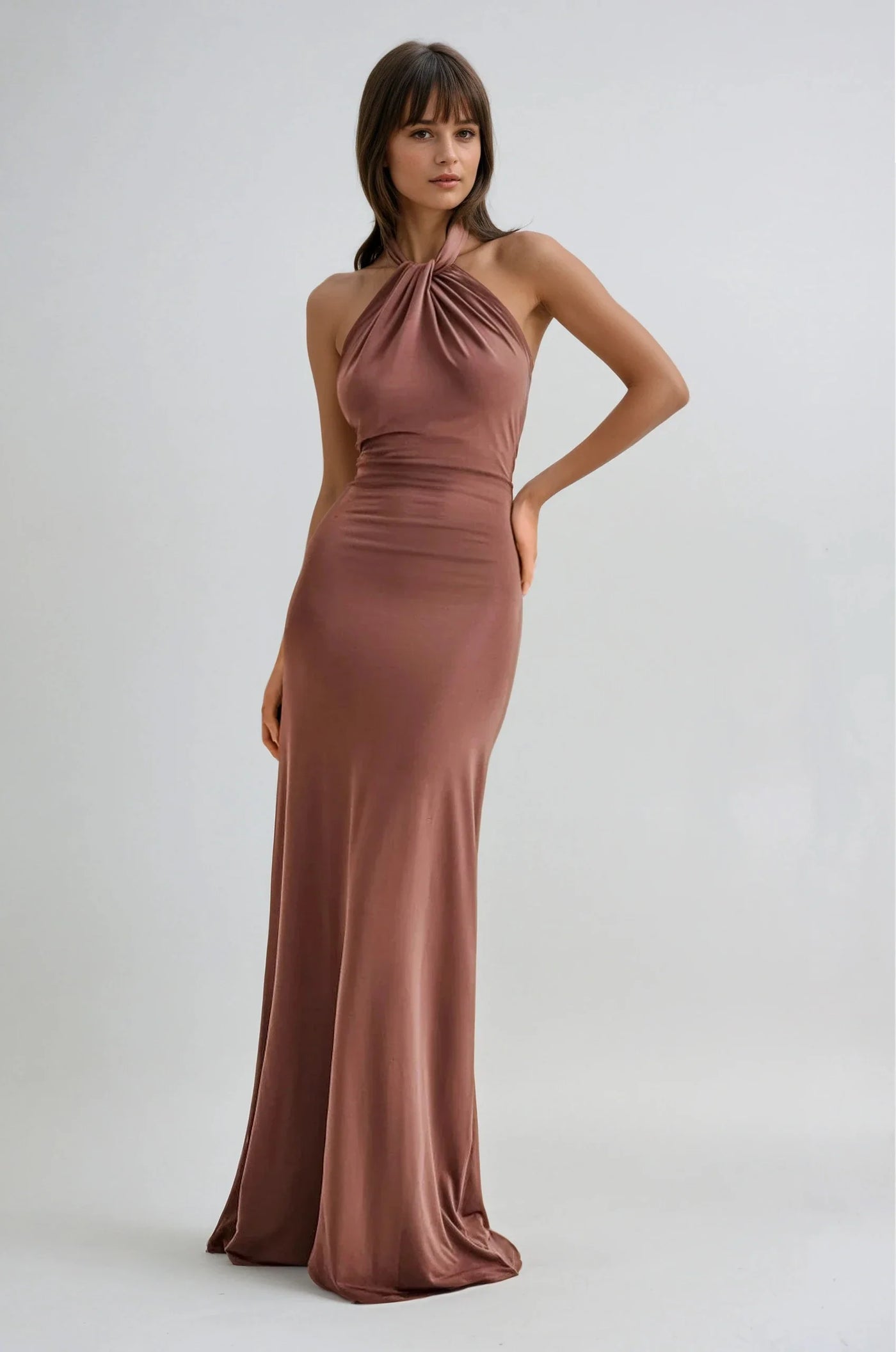 Elyna | Halter Maxi Kleid