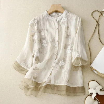 Mariella - Bluse Mit Stickerei