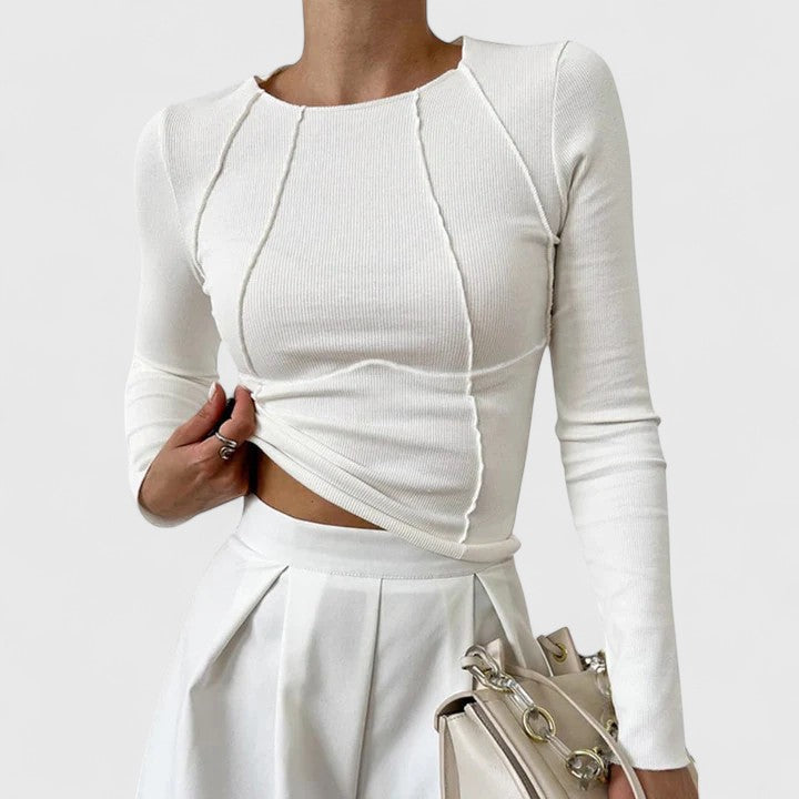 Rozminda | Bequemer Langarm-Top