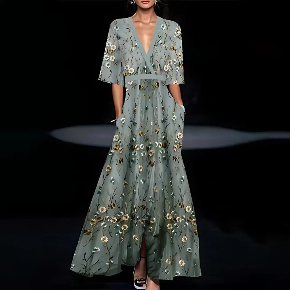 Lorraine | Kleid mit Blumenmuster