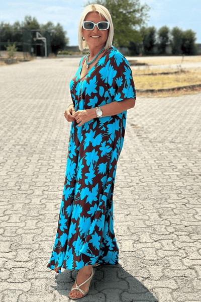 CAMILIA | ELEGANTES KLEID MIT BAUCHDECKE