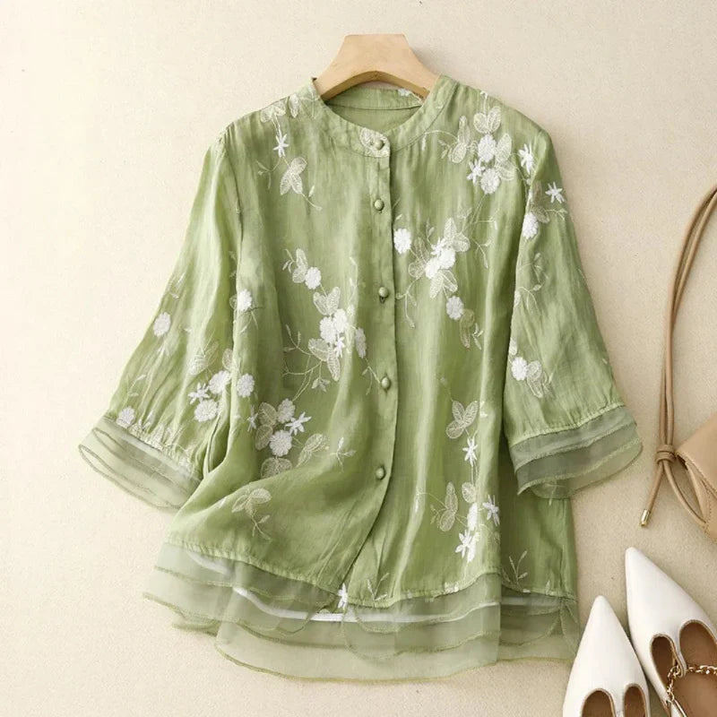 Mariella - Bluse Mit Stickerei