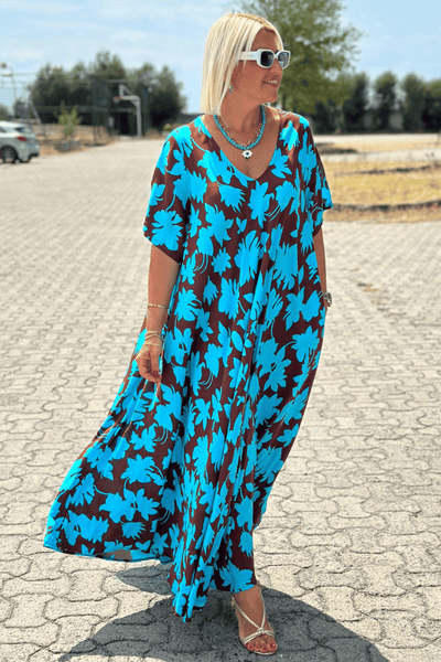 CAMILIA | ELEGANTES KLEID MIT BAUCHDECKE