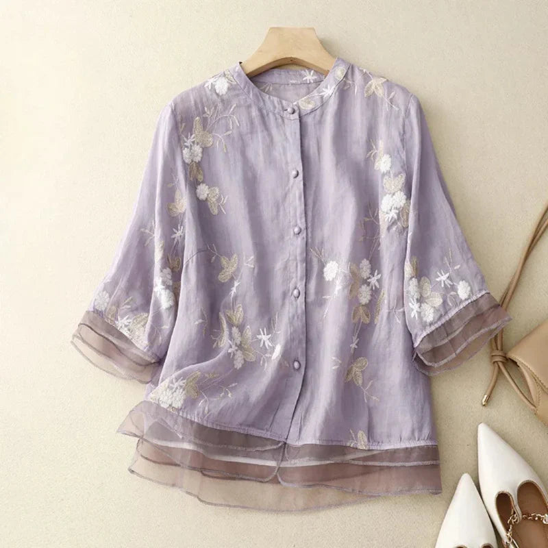 Mariella - Bluse Mit Stickerei