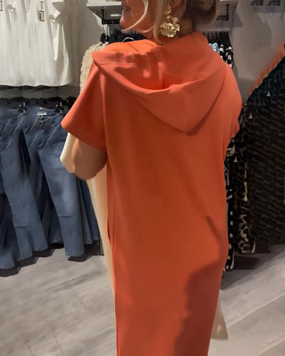 Saskia | Lässiges Kapuzenkleid