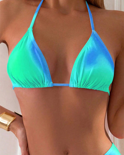 Bikini Tie Dye Bedruckt