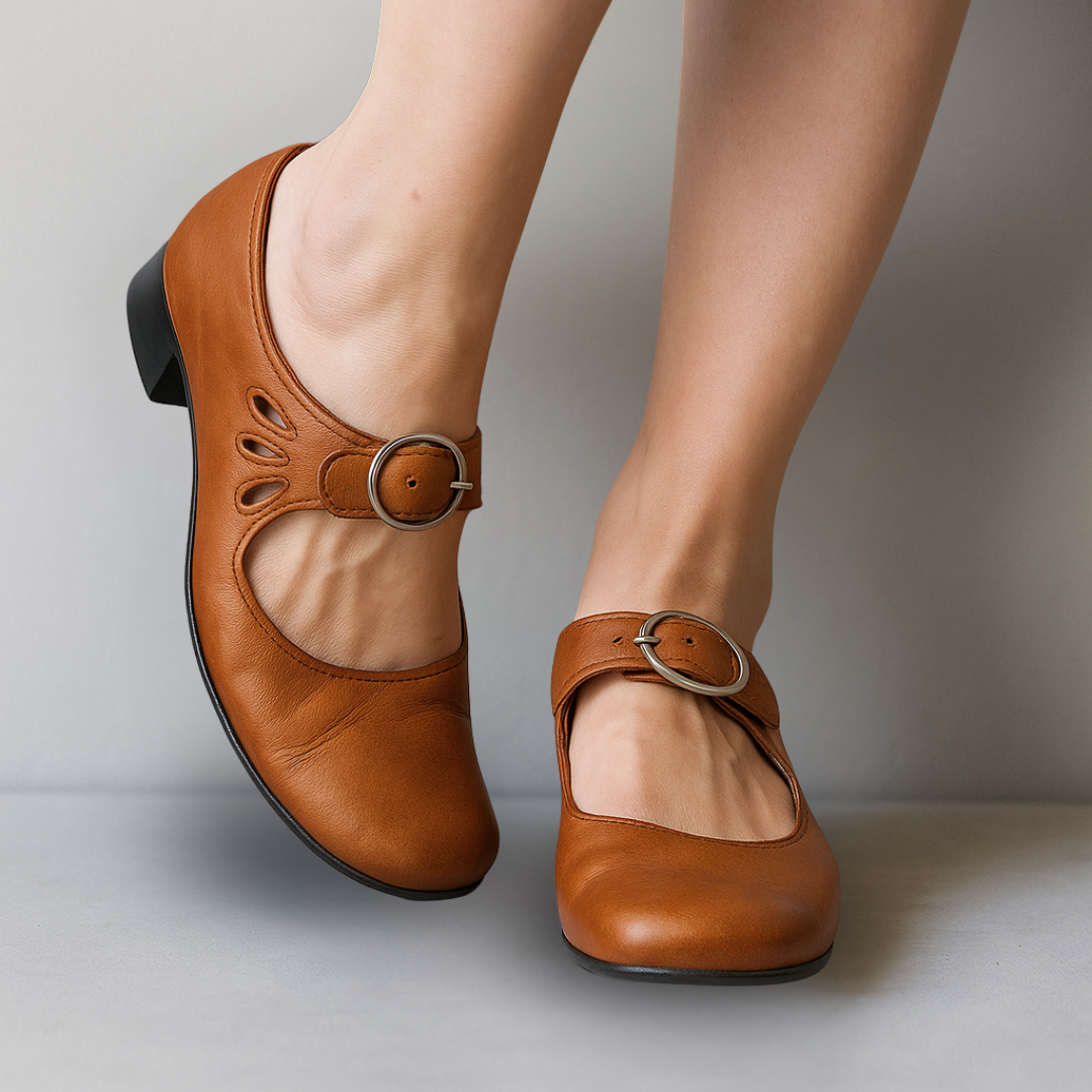 Els - Orthopädische Leder-Sandalen mit bequemer Sohle