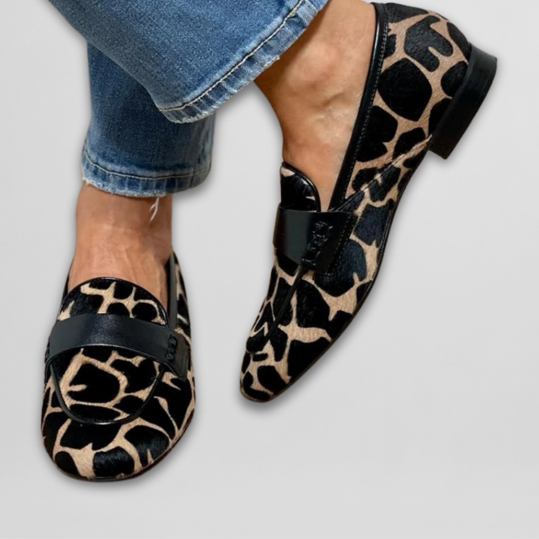 Priszilla | Tiermuster Loafer