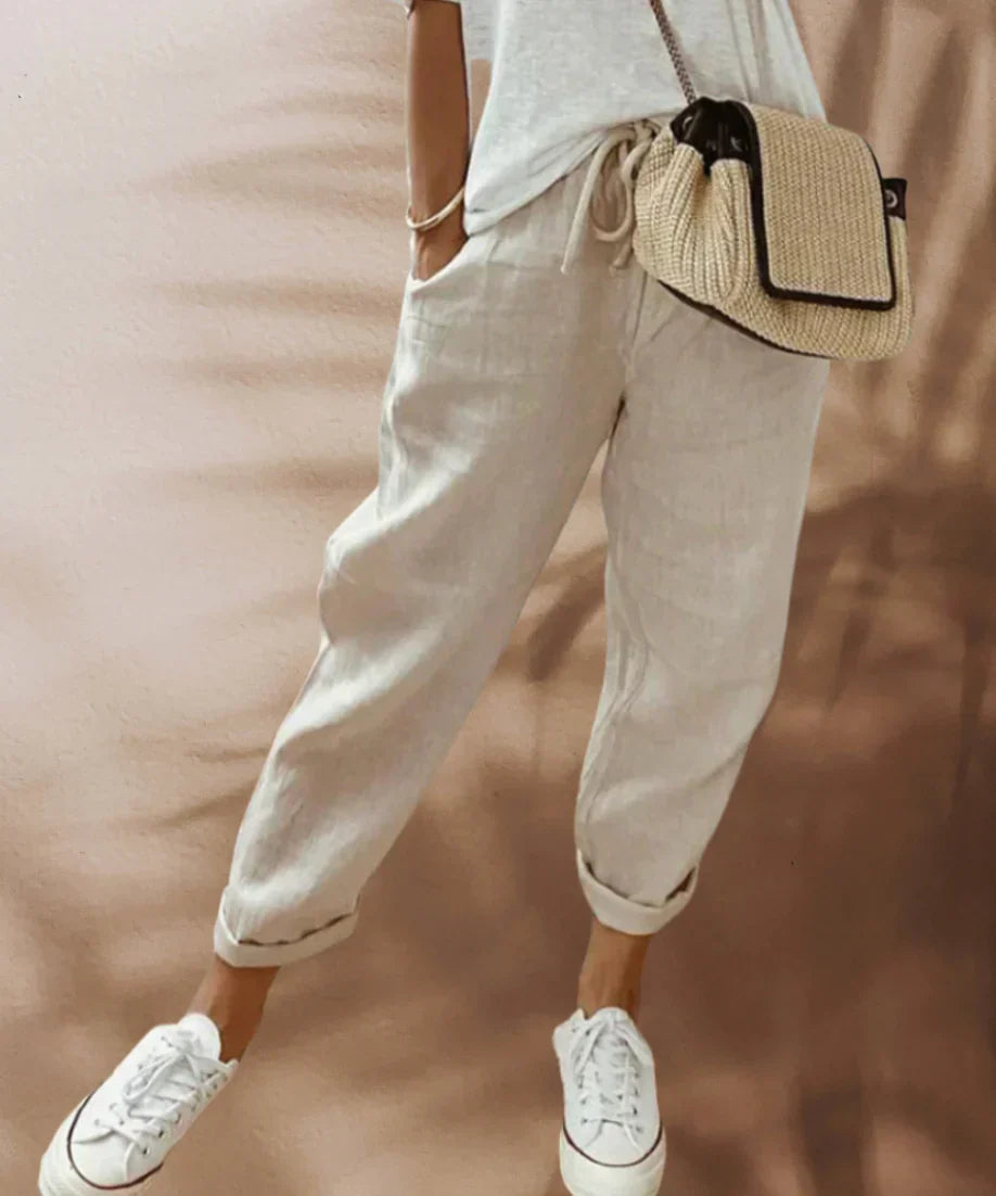 Frankie | Damen Leinenhosen