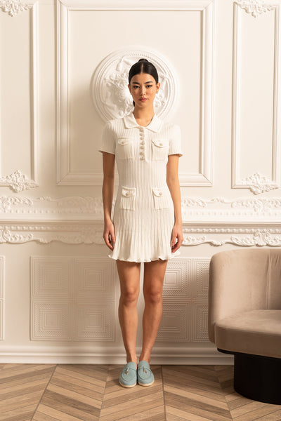 Kurzes Ärmeldiamantkleid