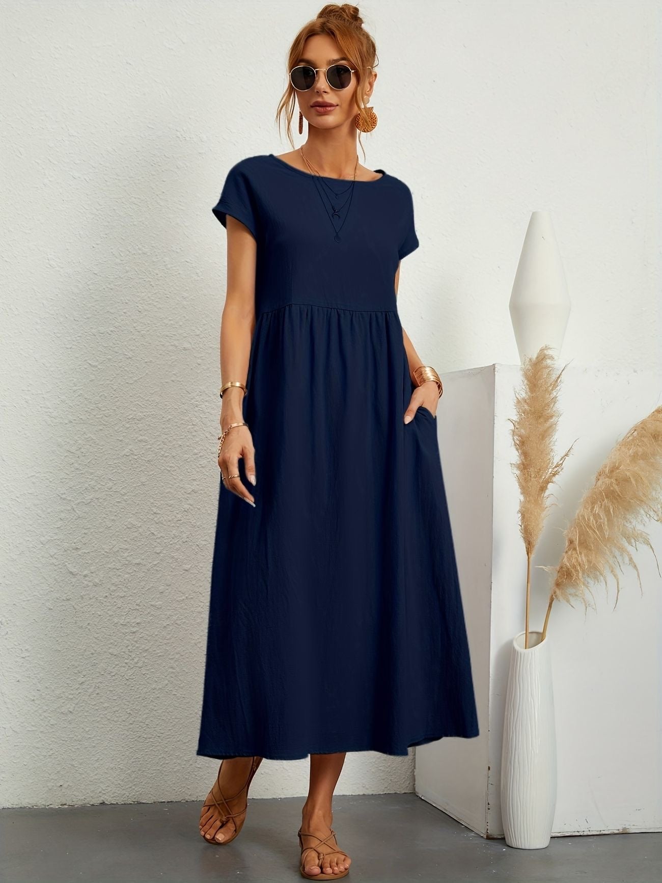 Caroline™ - Elegantes Freizeitkleid