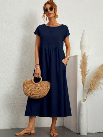 Caroline™ - Elegantes Freizeitkleid