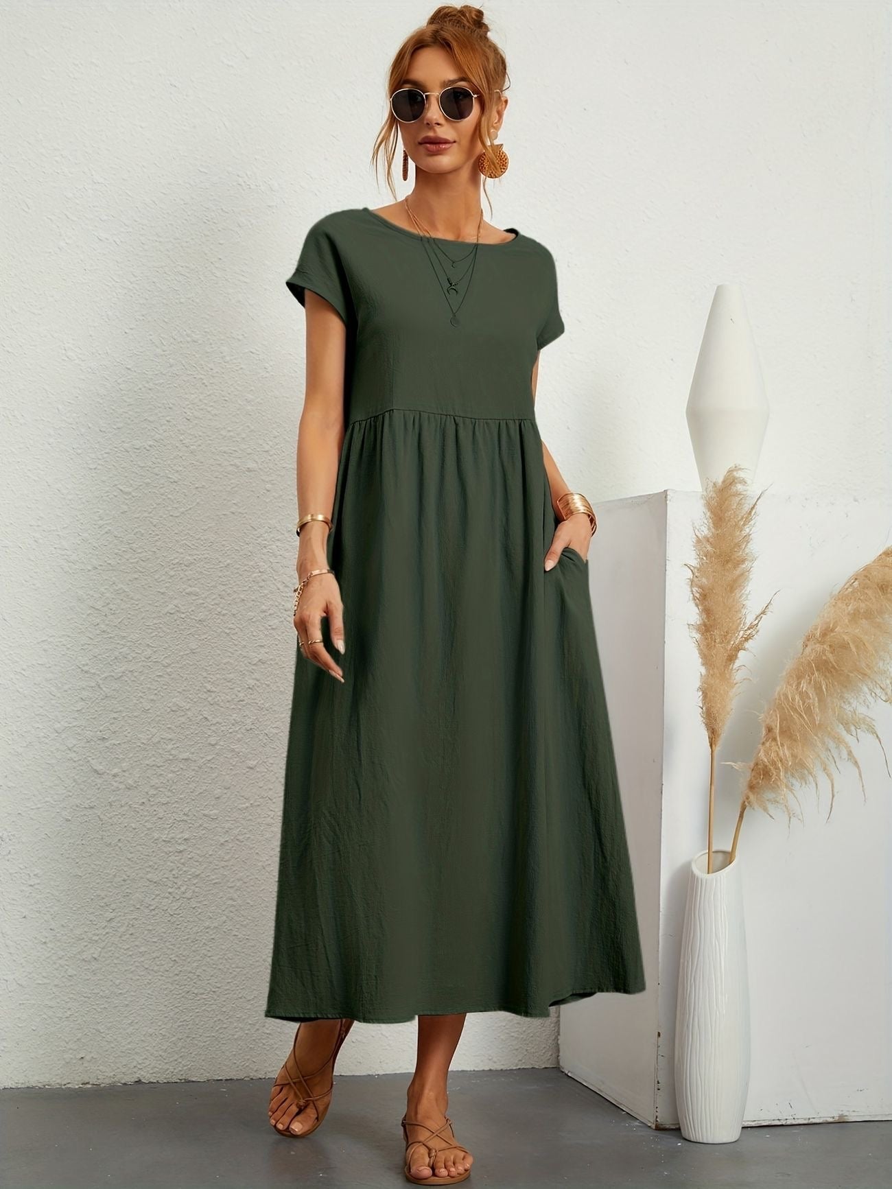 Caroline™ - Elegantes Freizeitkleid