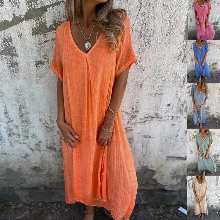 Naia™ | V-Ausschnitt Kleid