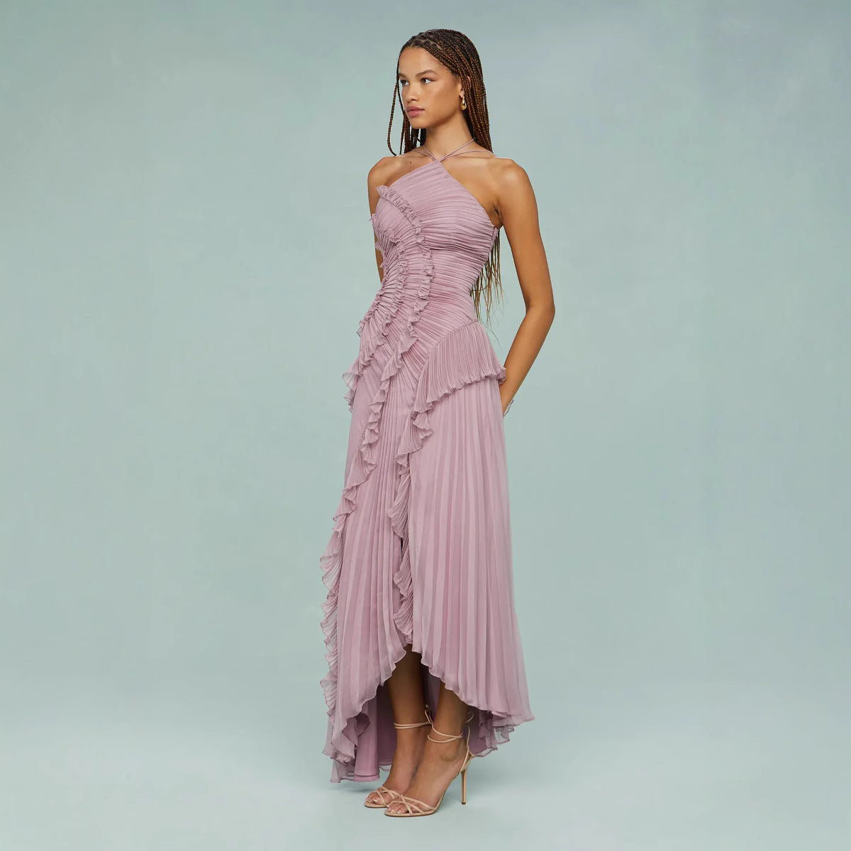 Lila | Flüsterndes Fliederkleid